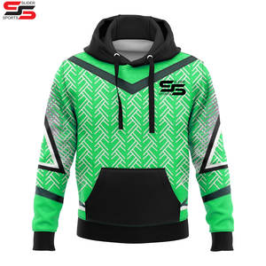 Venta caliente al por mayor Sudaderas Sublimación Impresión completa Hombres Sudadera con capucha Mujeres Sudadera con capucha Personalizado 3D logo Sudaderas con capucha - Product Image 4