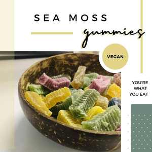 GOUMMIES DE MOUSSE DE MER PURE RICHE EN MINÉRAUX POUR SYSTÈME IMMUNITAIRE ET ÉQUILIBRE DIGESTIF - Product Image 1