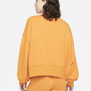 Sweat-shirt décontracté à manches longues pour femmes sweat-shirt tricoté léger brodé haut court à transfert de chaleur - Product Image 2
