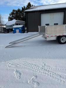Vente d'usine Remorques semi-remorques à benne basculante en acier 3/4 essieux 13 tonnes Tracteurs Remorques agricoles TH - Product Image 3
