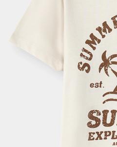 À la mode enfants garçons t-shirt confortable coton tenue décontracté à la mode été vêtements quotidiens doux élégant haut - Product Image 3