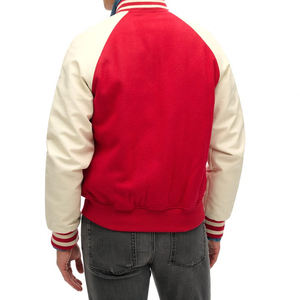 Jerseys de béisbol bordados personalizados de calidad 100%, diseño de bordado completo con cuello levantado de invierno - Product Image 5