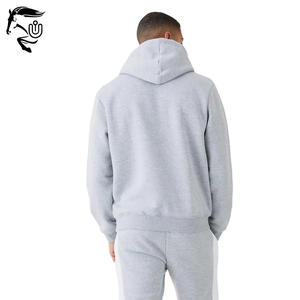 Chándal con capucha para hombre, jersey de trabajo de panel de gran tamaño con bordado, forro polar de algodón GSM de peso pesado, alta calidad con logotipo - Product Image 4