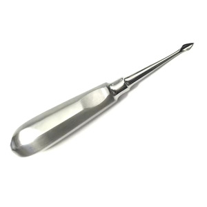 Herramienta de extracción de dientes Manual efectiva Elevador de raíz dental de acero Necesidad básica de instrumentos quirúrgicos dentales - Product Image 1