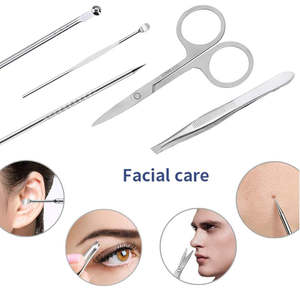 Kit Profesional para el Cuidado de las Uñas con Cortaúñas de Acero Inoxidable, Kit de Manicura y Pedicura de 4 Piezas para Hombres y Mujeres - Product Image 3