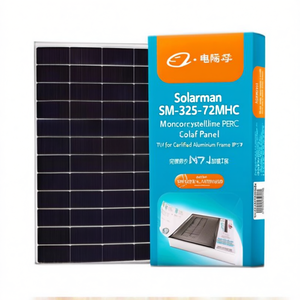 Panneau solaire monocristallin PERC à demi-cellules Solarman SM-325-72MHC, certifié TUV, avec cadre en aluminium et boîtier de jonction IP67 - Product Image 2