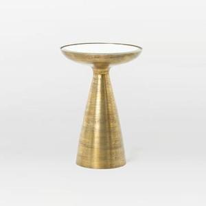 Stylish and Versatile Three Tier Metal Coffee <b>Side</b> <b>Table</b> Offering Ample <b>Storage</b> Space for Small Living Areas - Product Image 1