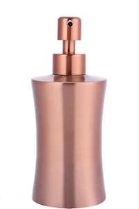 2024 dernière arrivée distributeur de savon de forme ronde pour salle de bain salle de bain utilisation de nettoyage des mains en gros pas cher prix distributeur en métal - Product Image 5