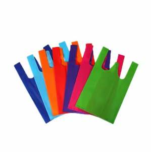 Wholesale Promotional Eco pp Non-woven Printed Tote Shopping <b>Bag</b> Reusable Printable Grocery Non Woven Shopping <b>Bags</b> with logo - Product Image 6