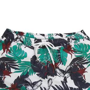 La Mayoría de ventas logotipo personalizado impresión verano desgaste pantalones cortos transpirable playa desgaste 100% algodón sublimación Jogger pantalones cortos para hombres - Product Image 5