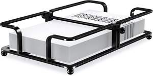 Elegante bandeja de metal grande para exhibir o servir, perfecta para fiestas, bodas o presentaciones en restaurantes - Product Image 3