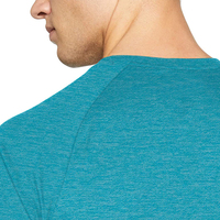 T-shirts décontractés personnalisés pour hommes du Pakistan 100% coton 200 grammes Design uni et solide coupe ample
