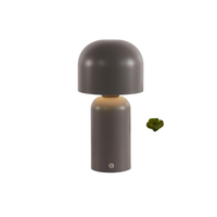 Lámparas de Mesa de Noche de Metal de Diseño Europeo Moderno de Alta Calidad, Ecológicas, de 20 Pulgadas, con Alimentación CA/CC, Iluminación Decorativa para el Hogar