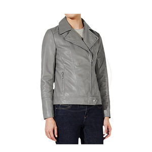 Chaquetas de motociclista de cuero para mujer, impermeables, a prueba de viento, OEM - Product Image 2