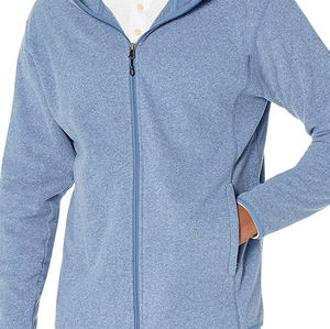 เสื้อฮู้ดดี้ผู้ชายแบบซิป ผลิตจากผ้าโพลีเอสเตอร์/คอตตอน เป็นมิตรกับสิ่งแวดล้อม พิมพ์ลายดิจิทัลสำหรับฤดูหนาว รับผลิตโลโก้และฉลากสินค้าตามสั่ง - Product Image 4