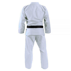 Logotipo personalizado Jiu Jitsu brasileño Gi BJJ Set Equipo de entrenamiento elástico duradero para adultos Jóvenes Posición frontal Judo MMA Uniforme Traje - Product Image 2