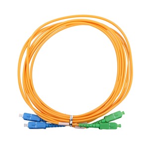 สายแพทช์คอร์ด Extralink SC/APC-SC/UPC, โหมดเดี่ยว, ดูเพล็กซ์, G652D, 3 มม., 3 ม. - Product Image 1