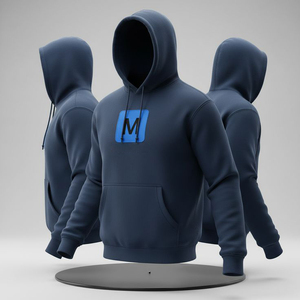 Sudaderas con Capucha para Hombre de Alta Calidad, con Logotipo Personalizado, 100% Algodón, Felpa, Corte Regular, Casual, Tallas Grandes, Ecológicas - Product Image 1