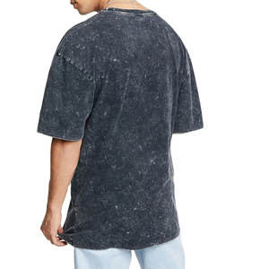 เสื้อยืดพิมพ์ลายเนื้อผ้านุ่มคอลเลคชั่นฤดูร้อนทรงหล่อสไตล์ไฮสตรีท จัดส่งรวดเร็ว ปรับขนาดได้ ทรงบ็อกซี่ - Product Image 4