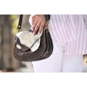 Bolso de cuero genuino de piel de vaca auténtica LW, bandolera, elegante, superventas, pelo en piel oculta, bandolera para mujer - Product Image 2
