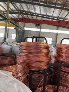 เศษลวดทองแดงบริสุทธิ์เกรด AA สำหรับ99.99% แคโทดทองแดง - Product Image 1