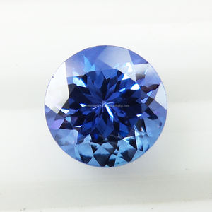 Tanzanite ธรรมชาติได้รับการรับรองทรงกลมที่ยอดเยี่ยมตัดด้วยมือที่มีคุณภาพสูงเครื่องประดับหินสีฟ้าที่มีค่าแทนซาไนต์ขายส่ง - Product Image 3