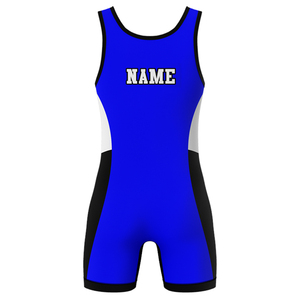 Maillot de lutte extensible spandex/polyester personnalisable pour filles avec logo avant pour l'entraînement de compétition - Product Image 2