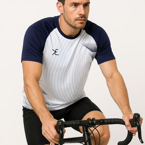 Look moderne t-shirt hommes jersey impression numérique tissu évacuant l'humidité t-shirts haute qualité uniformes de sport vêtements grossiste - Product Image 1