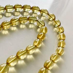 Rosario Islámico de 66 Cuentas Hechas de Ámbar Báltico Amarillo Claro, Cuentas de Ámbar Oliva - Product Image 2