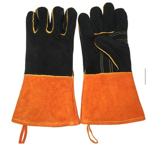 High quality welding <b>glove</b> Hand Protection Custom Color and logo For Men's Leather Welding <b>Gloves</b> - Product Image 1