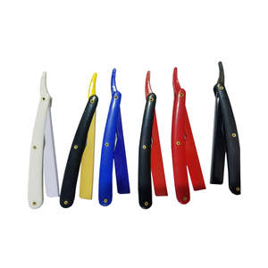 Navajas de Afeitar Rectas de Acero Inoxidable a Precio de Fábrica para Uso Facial/axilar, Hojas Individuales, Empaque Personalizado de Madera - Product Image 6