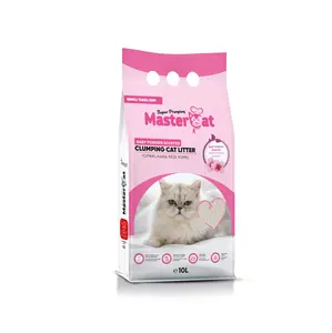 Premium Quality Fast Clumping Bentonite Baby Powder Scented Cat Litter High Grade Crystal Material Wholesale Cat Sand