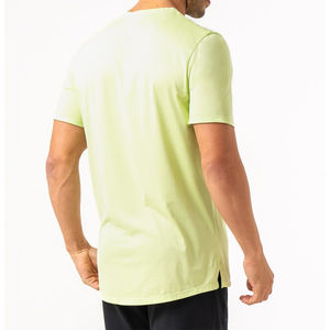 Camiseta Lisa para hombre, camiseta de poliéster, camisetas de secado rápido, logotipo personalizado con impresión por sublimación, camisetas deportivas de gimnasio Unisex para hombre - Product Image 2