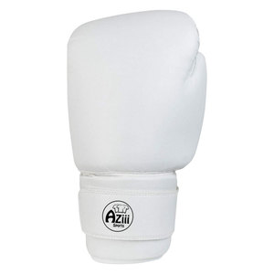 Guantes de boxeo de cuero hechos a medida para entrenamiento diseño de dedo completo uso adulto de alta calidad - Product Image 4