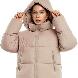 2026 Manteau bouffant surdimensionné pour femme pour homme et femme Designer lourd avec aspect bulle brillant et veste chaude rembourrée à capuche - Product Image 1