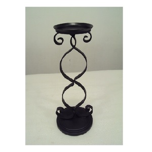 <b>Black</b> Color Iron Candle <b>Holder</b> Stand Decorative Design For Home Living Room Party Christmas Decoration Use - Product Image 4