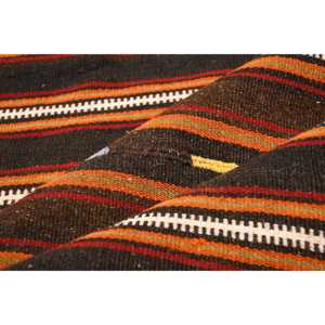 4.9x7.2 ft Turkish Vintage Rug, Area Rug, <b>Brown</b> Kilim Moroccan Rug - Product Image 5