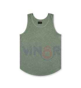 Vente en gros de vêtements de sport unisexe personnalisés pour hommes débardeurs pour l'entraînement sportif et la musculation Fitness débardeur pour unisexe avec OEM - Product Image 6