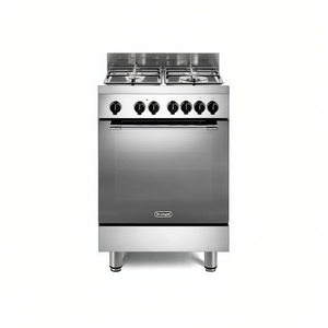 Four électrique De Longhi GEMMA 66 ML, cuisinière à gaz 4 zones avec finition en acier inoxydable, classe A (60x60x86cm) - Product Image 2