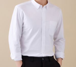 Camisa informal Oxford de negocios de algodón 100% para hombre, camisa informal a rayas de Color sólido de alta calidad, recién llegado, superventas, soporte XL de un solo pecho - Product Image 4