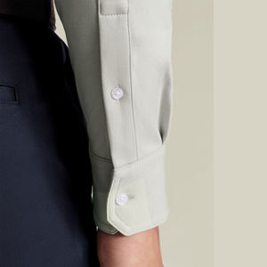 Camisa de Manga Corta para Hombre, Corte Clásico, Transpirable, Tejido de Poliéster/Algodón, Alta Calidad, Personalizable al por Mayor, Estampado Informal y Elegante - Product Image 5