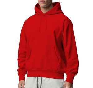 Pull surdimensionné vierge de haute qualité pour hommes Pull à capuche Logo personnalisé Grande taille Sweats à capuche pour hommes Sweats à capuche - Product Image 4