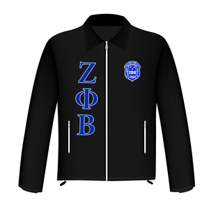 Zeta-chaqueta cortavientos con cremallera, modelo Phi Beta - Product Image 1