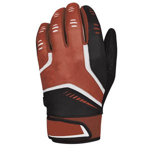 Gants de baseball de qualité professionnelle personnalisés OEM Gants de frappeur en cuir de qualité supérieure - Product Image 1
