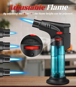 Encendedor de Antorcha Recargable, Mini Encendedor de Plástico Recargable Resistente al Viento para Velas, Chimeneas y Parrillas - Product Image 2