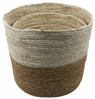 Paniers de rangement élégants en jute, personnalisables, écologiques, avec logo et dimensions sur mesure, pour une utilisation polyvalente