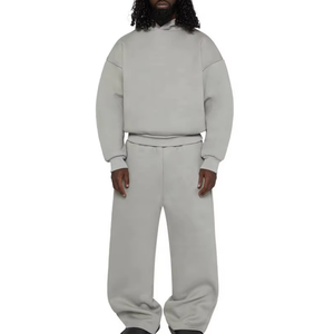 Ensemble de survêtement pour hommes Sweat à capuche et pantalon de jogging Streetwear tenue décontractée vêtements de sport pour l'automne et l'hiver - Product Image 1