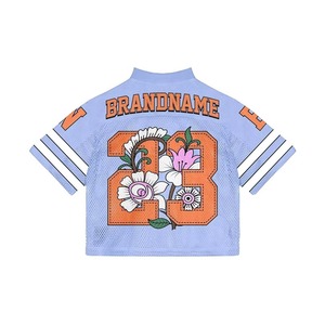 เสื้อฟุตบอลตาข่ายแบบซับลิเมชั่นสั่งทำพิเศษสำหรับผู้ชาย สไตล์สตรีทแวร์  สำหรับแฟนบอล - Product Image 2