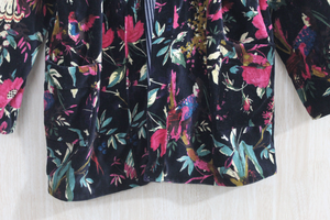 ชุดคลุมอาบน้ำชุดกิโมโนผ้ากำมะหยี่ผ้าฝ้ายสีชมพูยาวพิมพ์ลายดอกไม้ชุดนอนผู้ใหญ่ไซส์ใหญ่พิเศษสำหรับสปาฤดูหนาวโอกาสในการจัดหาโรงแรม - Product Image 3