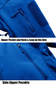 OEM venta al por mayor al aire libre chaqueta Softshell hombres moda impermeable transpirable a prueba de viento cálido senderismo invierno al aire libre desgaste - Product Image 5